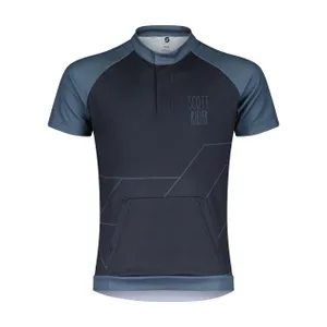 SCOTT Cyklistický dres s krátkym rukávom - RC TEAM SS JR - modrá SCOTT Cyklistický dres s krátkym rukávom - RC TEAM SS JR - modrá