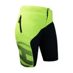 HAVEN krátke nohavice - PURE - čierna/svetlo zelená HAVEN krátke nohavice - PURE - čierna/svetlo zelená