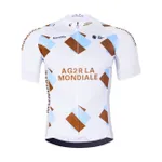 BONAVELO Cyklistický dres s krátkym rukávom - AG2R LA MONDIALE - biela/modrá BONAVELO Cyklistický dres s krátkym rukávom - AG2R LA MONDIALE - biela/modrá