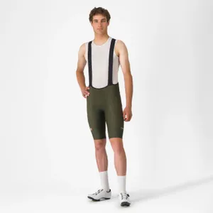 CASTELLI Cyklistické nohavice krátke s trakmi - COMPETIZIONE 2 - zelená CASTELLI Cyklistické nohavice krátke s trakmi - COMPETIZIONE 2 - zelená