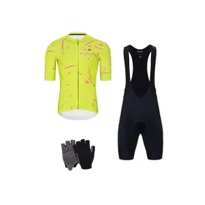 HOLOKOLO Cyklistický mega set - PASSION - žltá/čierna HOLOKOLO Cyklistický mega set - PASSION - žltá/čierna