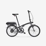 Skladací bicykel - Skladací elektrický bicykel E-FOLD 100 čierny Skladací bicykel - Skladací elektrický bicykel E-FOLD 100 čierny