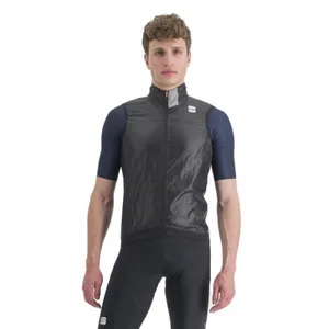 Pánska cyklistická vesta SPORTFUL Hot pack easylight vest, black Pánska cyklistická vesta SPORTFUL Hot pack easylight vest, black