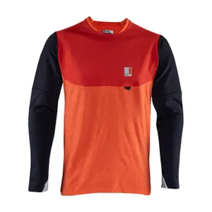 LEATT Cyklistický dres s dlhým rukávom letný - MTB ALL MOUNTAIN 5.0 - červená LEATT Cyklistický dres s dlhým rukávom letný - MTB ALL MOUNTAIN 5.0 - červená