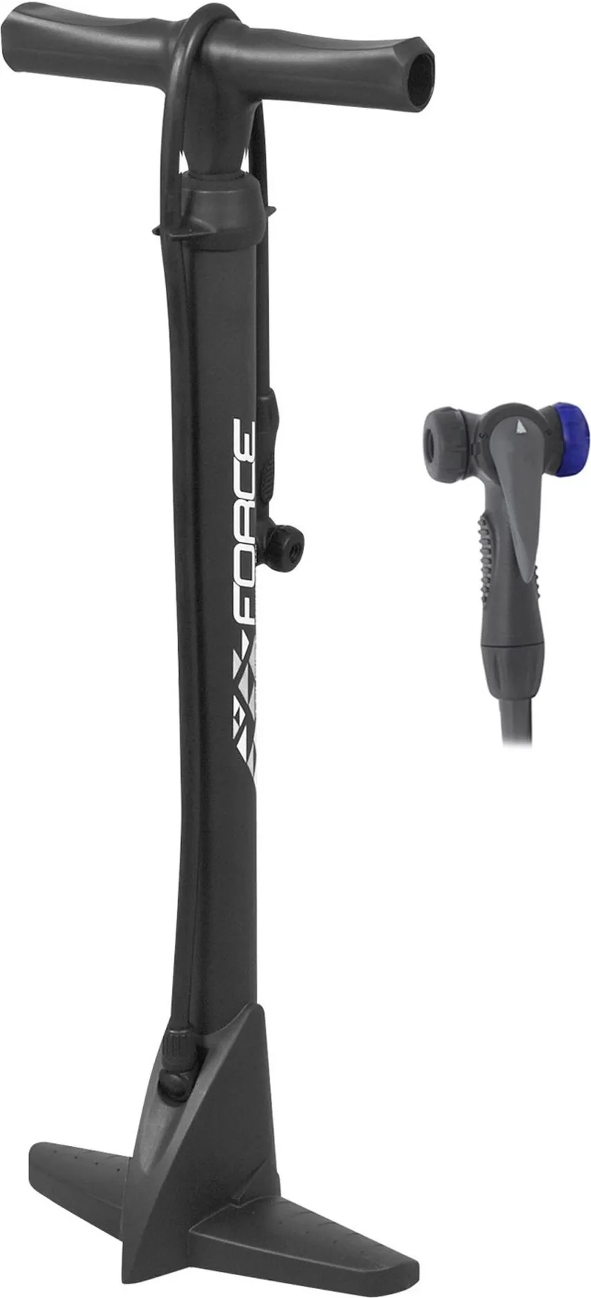 Šport a outdoor | Cyklistika | Cyklodoplnky | Pumpy - Force Tourist plast 11 bar, čierna Šport a outdoor | Cyklistika | Cyklodoplnky | Pumpy - Force Tourist plast 11 bar, čierna