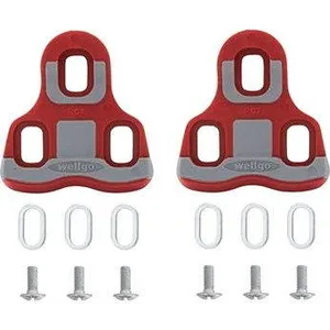 Šport a outdoor | Cyklistika | Diely a komponenty | Pedále | Náhradné diely - Wellgo zarážky silniční, červené, vůle 6 stupňů Šport a outdoor | Cyklistika | Diely a komponenty | Pedále | Náhradné diely - Wellgo zarážky silniční, červené, vůle 6 stupňů