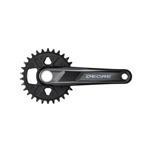 SHIMANO kľuky s prevodníkom - DEORE M6100 170mm 30 - čierna SHIMANO kľuky s prevodníkom - DEORE M6100 170mm 30 - čierna