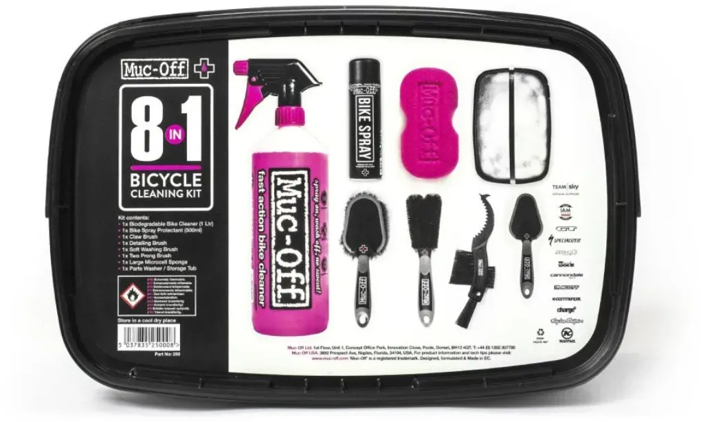 Šport a outdoor | Cyklistika | Čistiace a mazacie prostriedky | Súpravy - Muc-Off MTB 8-1 Bike Cleaning Kit Šport a outdoor | Cyklistika | Čistiace a mazacie prostriedky | Súpravy - Muc-Off MTB 8-1 Bike Cleaning Kit