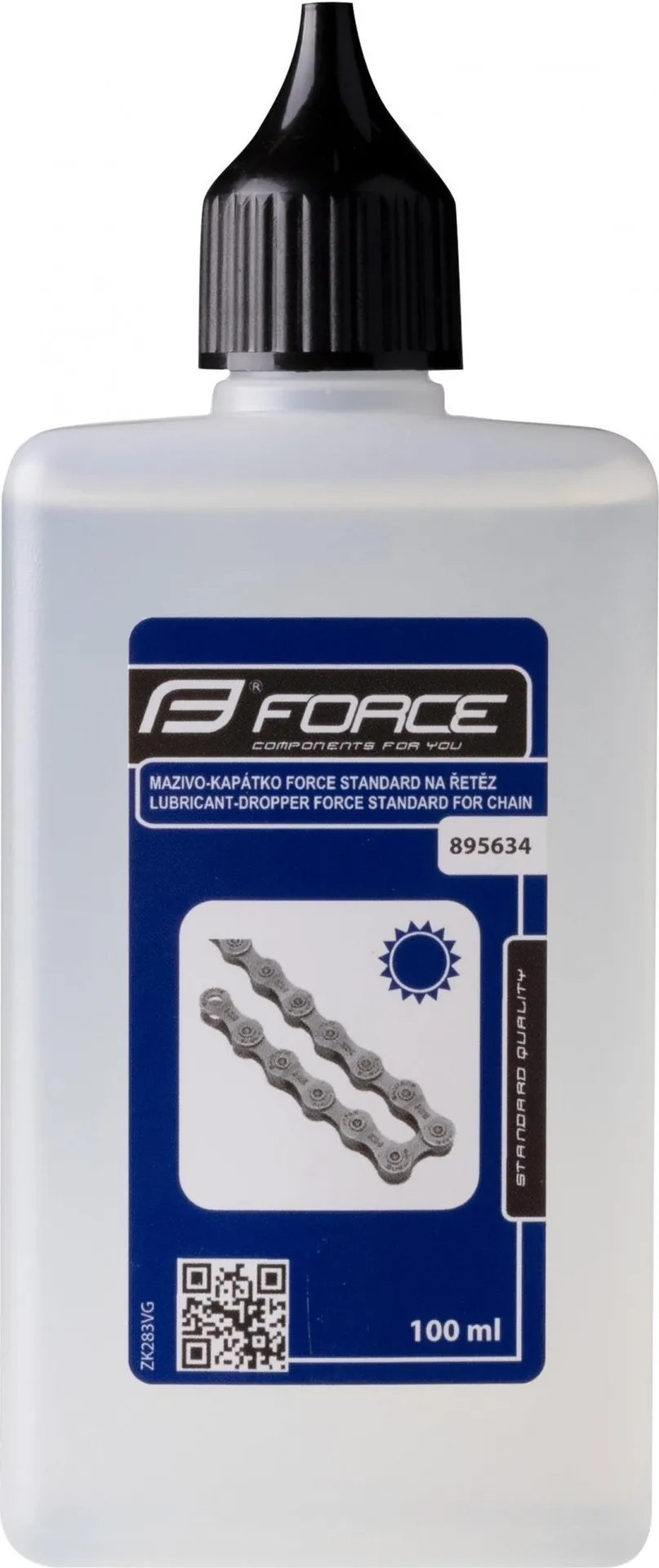 Šport a outdoor | Cyklistika | Čistiace a mazacie prostriedky | Mazivá a oleje - Force olej na reťaz STANDARD 100 ml Šport a outdoor | Cyklistika | Čistiace a mazacie prostriedky | Mazivá a oleje - Force olej na reťaz STANDARD 100 ml