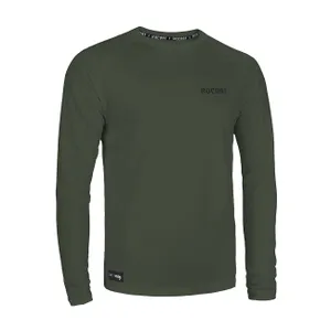 ROCDAY Cyklistický dres s dlhým rukávom letný - PARK LONG - zelená ROCDAY Cyklistický dres s dlhým rukávom letný - PARK LONG - zelená