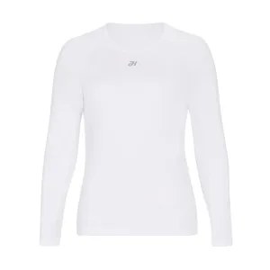 HOLOKOLO Cyklistické tričko s dlhým rukávom - SNUGGLE LADY - biela HOLOKOLO Cyklistické tričko s dlhým rukávom - SNUGGLE LADY - biela