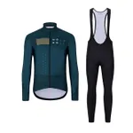 HOLOKOLO Cyklistická zimná bunda a nohavice - ELEMENT - modrá/čierna HOLOKOLO Cyklistická zimná bunda a nohavice - ELEMENT - modrá/čierna