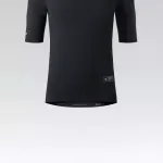 GOBIK Cyklistické tričko s krátkym rukávom - WINTER MERINO - čierna GOBIK Cyklistické tričko s krátkym rukávom - WINTER MERINO - čierna