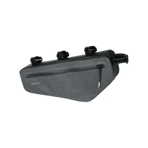 BASIL Cyklistická taška - NAVIGATOR STORM M - šedá/čierna BASIL Cyklistická taška - NAVIGATOR STORM M - šedá/čierna