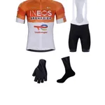 BONAVELO Cyklistický mega set - INEOS GRENADIERS 2026 - čierna/oranžová/biela BONAVELO Cyklistický mega set - INEOS GRENADIERS 2026 - čierna/oranžová/biela