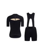 RIVANELLE Cyklistický krátky dres a krátke nohavice - GLAMOR - čierna RIVANELLE Cyklistický krátky dres a krátke nohavice - GLAMOR - čierna