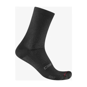 CASTELLI Cyklistické ponožky klasické - ESPRESSO 2 - čierna CASTELLI Cyklistické ponožky klasické - ESPRESSO 2 - čierna