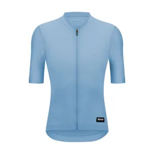 SANTINI Cyklistický dres s krátkym rukávom - RTR - svetlo modrá SANTINI Cyklistický dres s krátkym rukávom - RTR - svetlo modrá