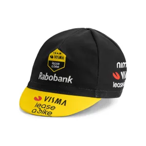 RAPIDGEAR Cyklistická čiapka - REPLICA VISMA 2026 - žltá/čierna RAPIDGEAR Cyklistická čiapka - REPLICA VISMA 2026 - žltá/čierna