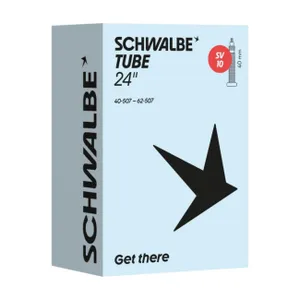 SCHWALBE duša - SV10 (40/62-507) 24x1.60–2.45 SV 40mm - čierna SCHWALBE duša - SV10 (40/62-507) 24x1.60–2.45 SV 40mm - čierna