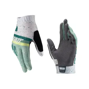 LEATT Cyklistické rukavice dlhoprsté - MTB 1.0 GRIPR JR - zelená/biela LEATT Cyklistické rukavice dlhoprsté - MTB 1.0 GRIPR JR - zelená/biela