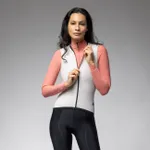 ALÉ Cyklistická vesta - PR-E THERMO 2.0 - biela ALÉ Cyklistická vesta - PR-E THERMO 2.0 - biela