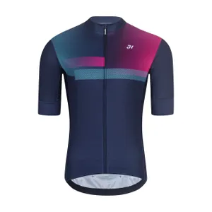 HOLOKOLO Cyklistický dres s krátkym rukávom - SPECTRO - modrá HOLOKOLO Cyklistický dres s krátkym rukávom - SPECTRO - modrá