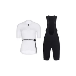 RIVANELLE Cyklistický krátky dres a krátke nohavice - LOVELY - čierna/biela RIVANELLE Cyklistický krátky dres a krátke nohavice - LOVELY - čierna/biela