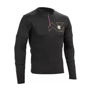 LEATT Cyklistický dres s dlhým rukávom zimný - MTB TRAIL 4.0 - čierna LEATT Cyklistický dres s dlhým rukávom zimný - MTB TRAIL 4.0 - čierna