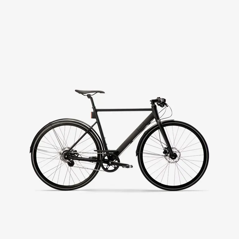 Mestský bicykel - Rýchly mestský bicykel Elops Speed 920 čierny Mestský bicykel - Rýchly mestský bicykel Elops Speed 920 čierny