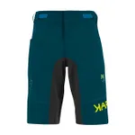KARPOS Cyklistické nohavice krátke bez trakov - BALLISTIC EVO - modrá/zelená KARPOS Cyklistické nohavice krátke bez trakov - BALLISTIC EVO - modrá/zelená
