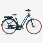 Mestský bicykel - Inteligentný mestský elektrobicykel Elops 920 E Connect modrozelený Mestský bicykel - Inteligentný mestský elektrobicykel Elops 920 E Connect modrozelený