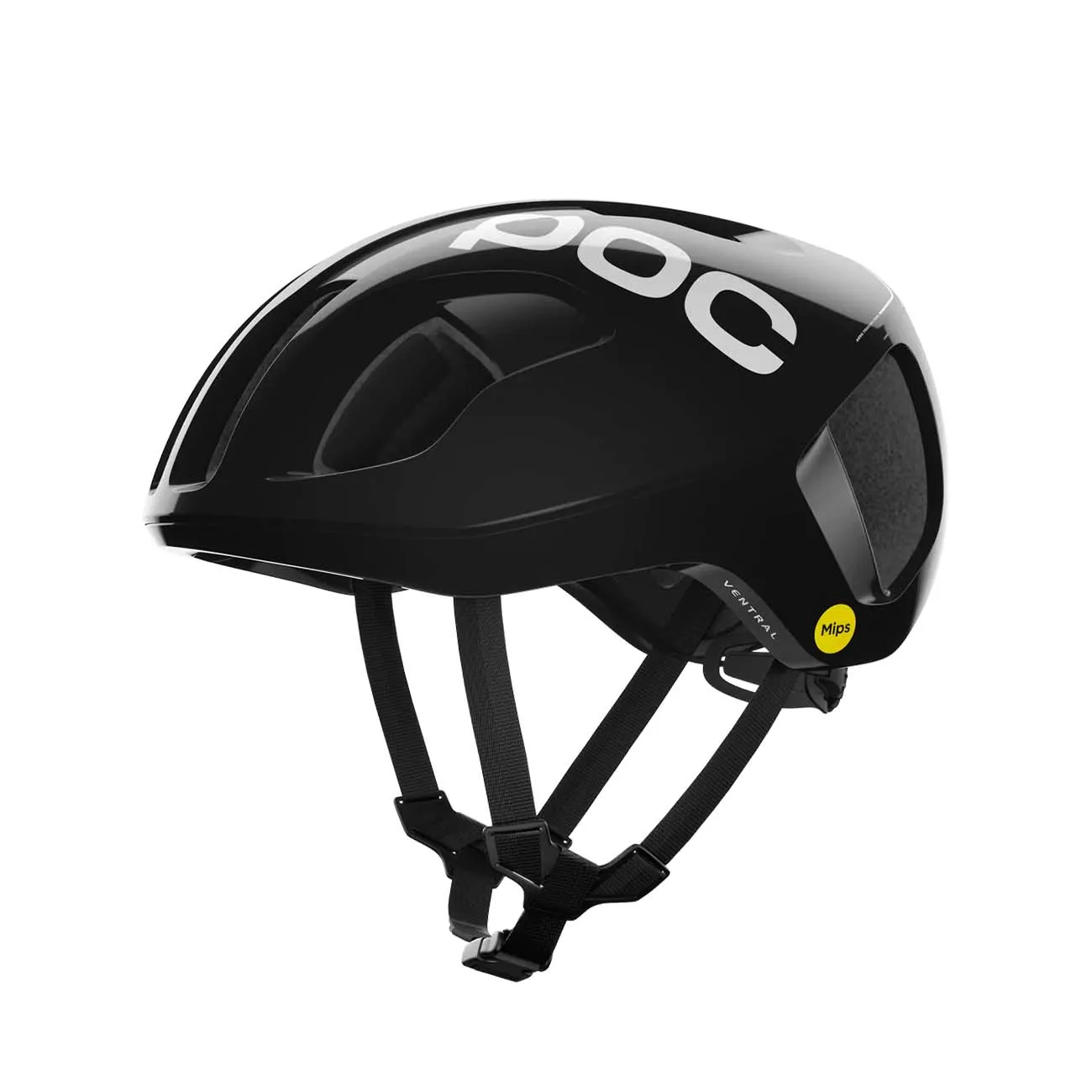 POC Cyklistická prilba - VENTRAL MIPS - čierna POC Cyklistická prilba - VENTRAL MIPS - čierna