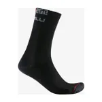 CASTELLI Cyklistické ponožky klasické - BANDITO MERINO 18 - čierna CASTELLI Cyklistické ponožky klasické - BANDITO MERINO 18 - čierna