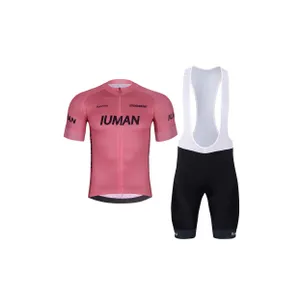 BONAVELO Cyklistický krátky dres a krátke nohavice - GIRO D´ITALIA 2026 - čierna/ružová BONAVELO Cyklistický krátky dres a krátke nohavice - GIRO D´ITALIA 2026 - čierna/ružová