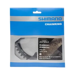 SHIMANO prevodník - FC-RX810-1 GRX 40Z. - čierna SHIMANO prevodník - FC-RX810-1 GRX 40Z. - čierna