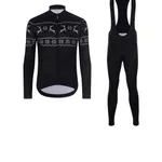 HOLOKOLO Cyklistický dlhý dres a nohavice - FROSTTRAIL WINTER - čierna HOLOKOLO Cyklistický dlhý dres a nohavice - FROSTTRAIL WINTER - čierna