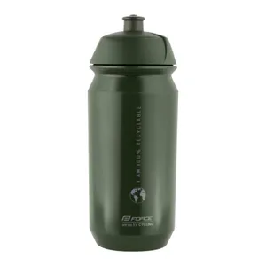 Fľaša na bicykel FORCE BIO EARTH 0,5 l, green-gray Fľaša na bicykel FORCE BIO EARTH 0,5 l, green-gray