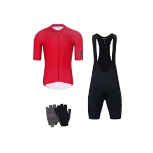 HOLOKOLO Cyklistický mega set - VICTORIOUS - čierna/červená HOLOKOLO Cyklistický mega set - VICTORIOUS - čierna/červená