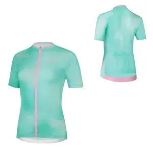 Dámsky cyklistický dres s krátkym rukávom Etape Donna 2.0 mint - XL Dámsky cyklistický dres s krátkym rukávom Etape Donna 2.0 mint - XL