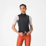 CASTELLI Cyklistická vesta - ESPRESSO 2 W - čierna CASTELLI Cyklistická vesta - ESPRESSO 2 W - čierna