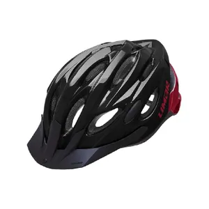 LIMAR Cyklistická prilba - SCRAMBLER - čierna/červená LIMAR Cyklistická prilba - SCRAMBLER - čierna/červená