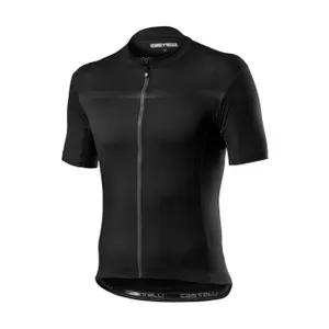 CASTELLI Cyklistický dres s krátkym rukávom - CLASSIFICA - čierna CASTELLI Cyklistický dres s krátkym rukávom - CLASSIFICA - čierna