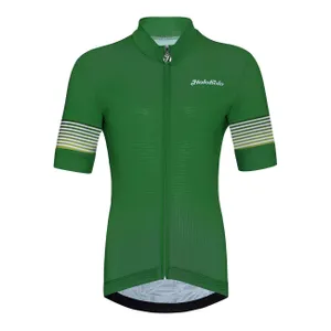 HOLOKOLO Cyklistický dres s krátkym rukávom - FLOW JUNIOR - zelená/viacfarebná HOLOKOLO Cyklistický dres s krátkym rukávom - FLOW JUNIOR - zelená/viacfarebná