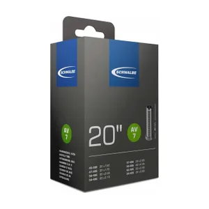 SCHWALBE duša - AV7 20x1.50/2.00 AV 40mm - čierna SCHWALBE duša - AV7 20x1.50/2.00 AV 40mm - čierna