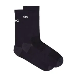 POC Cyklistické ponožky klasické - CADENCE ROAD LONG SOCKS - čierna POC Cyklistické ponožky klasické - CADENCE ROAD LONG SOCKS - čierna