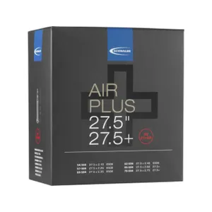 SCHWALBE duša - AIR PLUS SV21+AP 27.5x2.10/3.00 FV 40mm - čierna SCHWALBE duša - AIR PLUS SV21+AP 27.5x2.10/3.00 FV 40mm - čierna