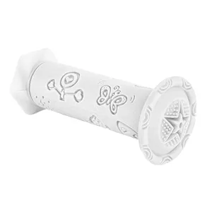 Gripy na detský bicykel Kellys Kiddo II White Gripy na detský bicykel Kellys Kiddo II White