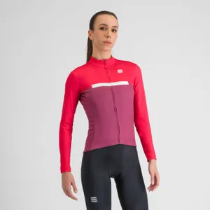 SPORTFUL Cyklistický dres s dlhým rukávom zimný - PISTA THERMAL W - ružová SPORTFUL Cyklistický dres s dlhým rukávom zimný - PISTA THERMAL W - ružová