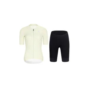 RIVANELLE Cyklistický krátky dres a krátke nohavice - ELEVATE - čierna/ivory RIVANELLE Cyklistický krátky dres a krátke nohavice - ELEVATE - čierna/ivory